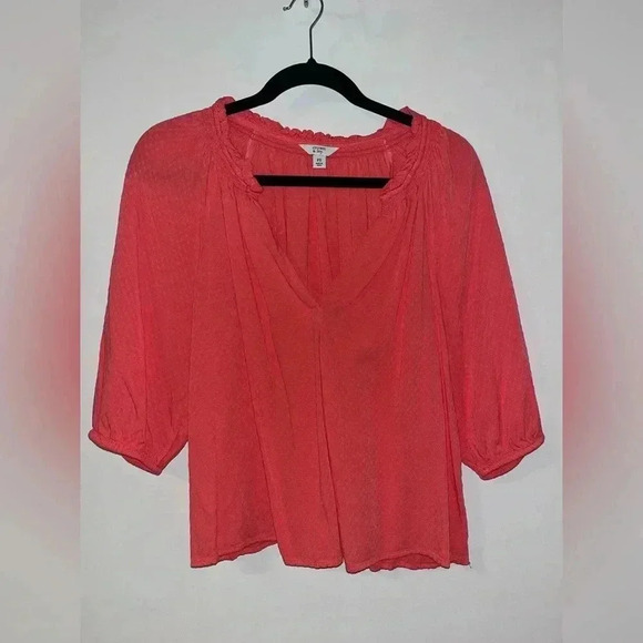 Crown & Ivy Blouse Size Petite Small - Picture 1 of 5
